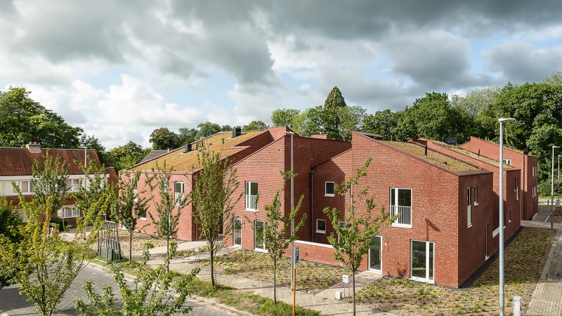 Dendermondse Volkswoningen 住房，比利时，A2D architecture 2 design