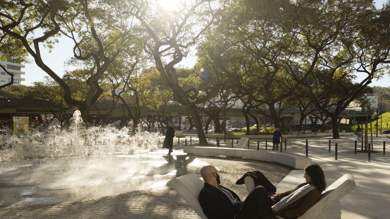 Fonte Nova 广场，葡萄牙， José Adrião Arquitetos