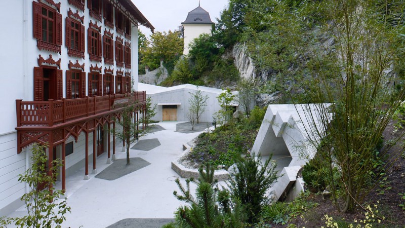 Glacier Garden博物馆扩建，瑞士，Miller & Maranta