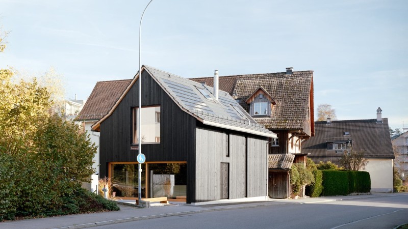 Six Frames 之家，瑞士， Lukas Lenherr Architektur