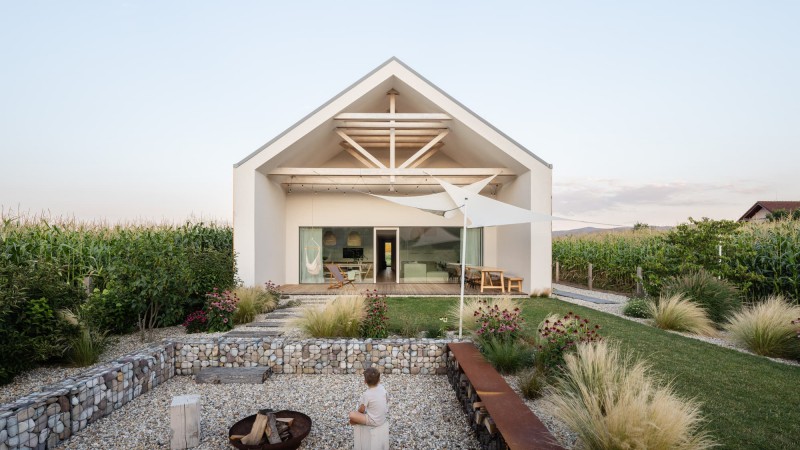 带工作室的房子 ，斯洛伐克， Monmar ateliér