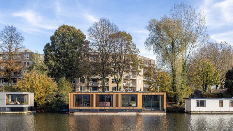 Houseboat ，荷兰， EVA architecten