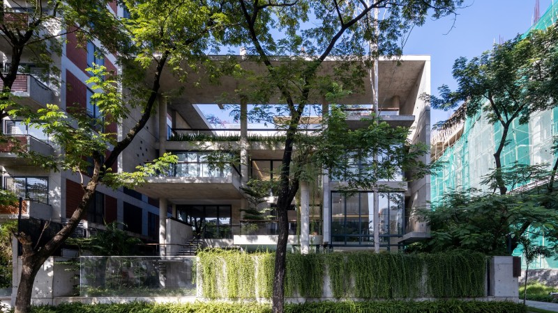 Kakoli Manor 住宅，孟加拉，F2A+Partners