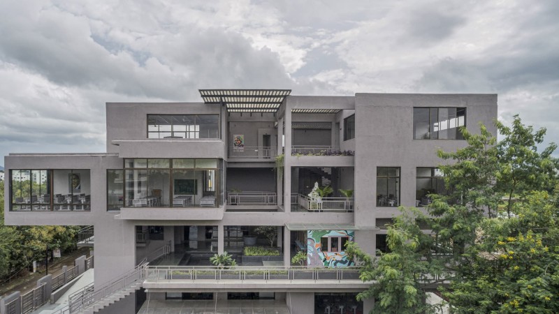 Late.Vamanrao Pitambare 大学，印度， Amruta Daulatabadkar Architects adaa