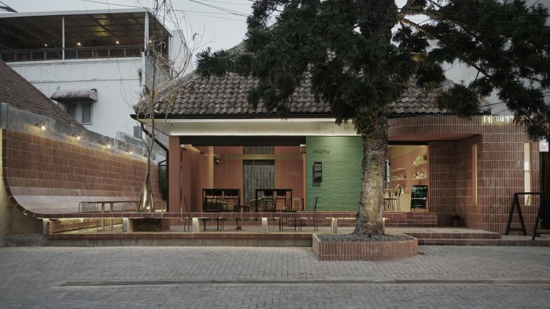 Mutu Loka Cafe ，印度尼西亚，Aaksen Responsible Aarchitecture
