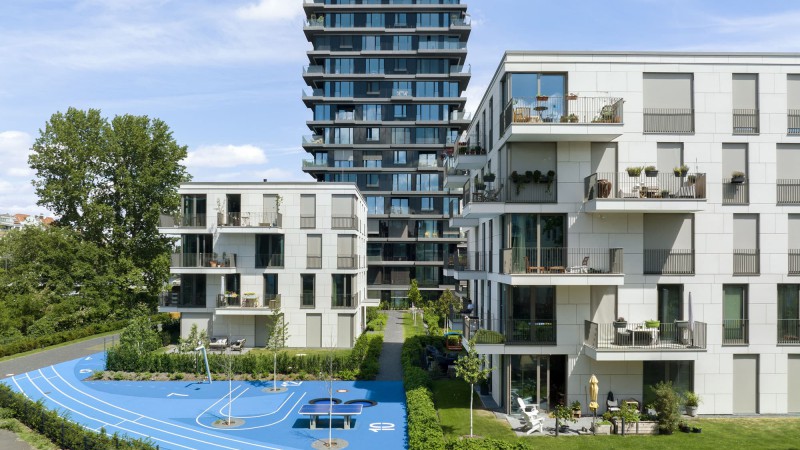 绿洲住宅楼 ，德国， Tchoban Voss Architekten