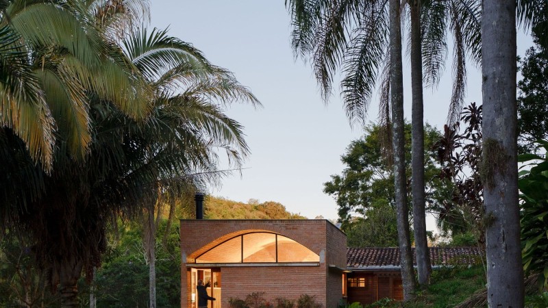 Sítio Rio Acima 翻修，巴西， Denis Joelsons