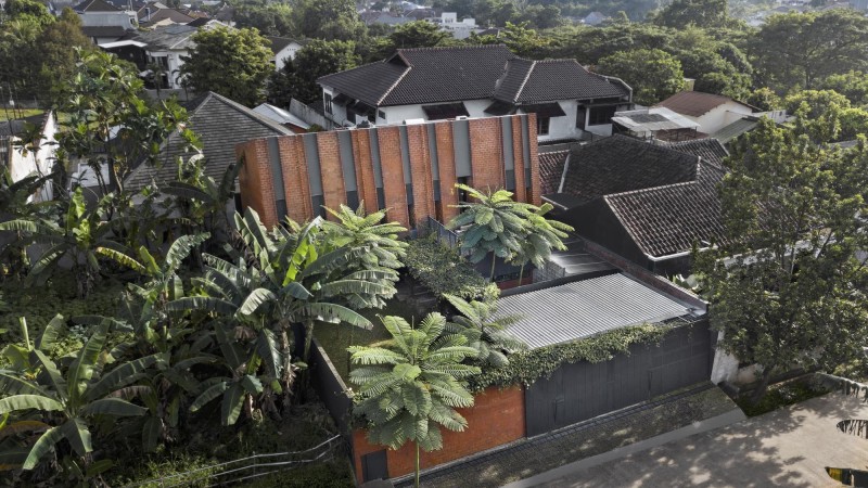 Rumah Guntur 住宅 ，印度尼西亚， PSA Studio