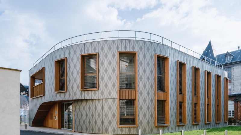 Saint-Louis 幼儿园，法国，Janez Nguyen Architects + Linia A&U