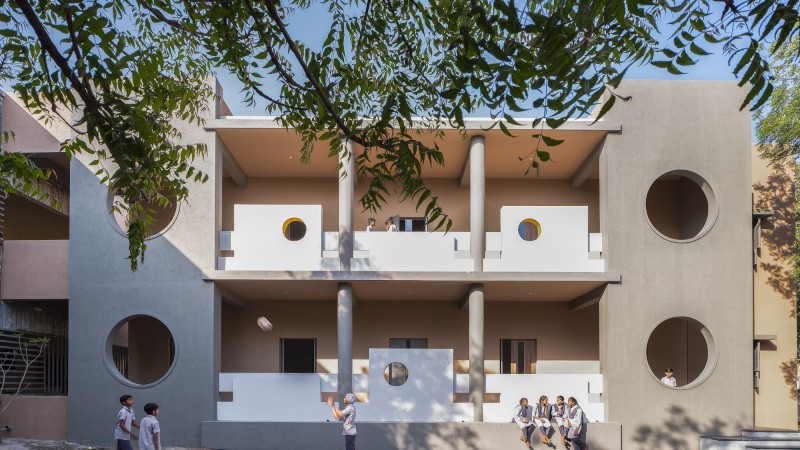 School Under a Neem ，印度， Dhulia Architecture Design Studio