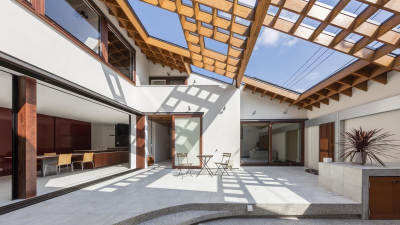 Shade Court House ，日本， Shinsuke Fujii Architects