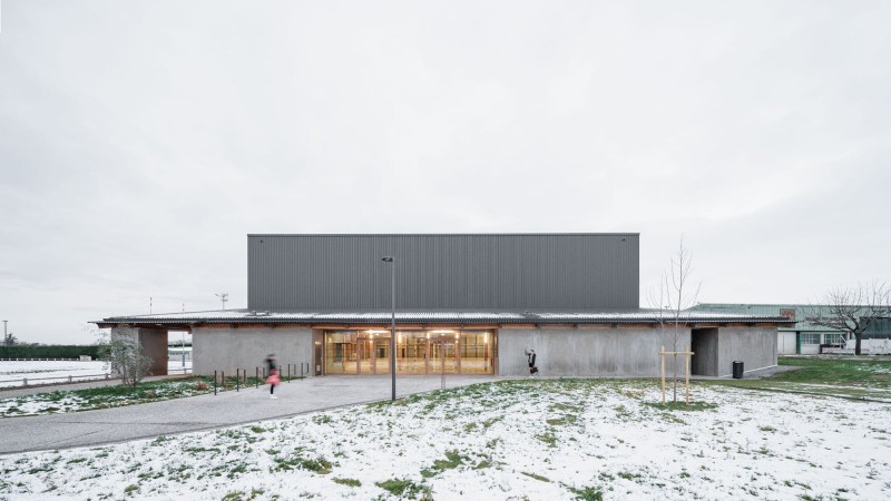 Sports and Cultural 馆，法国，Link Architectes