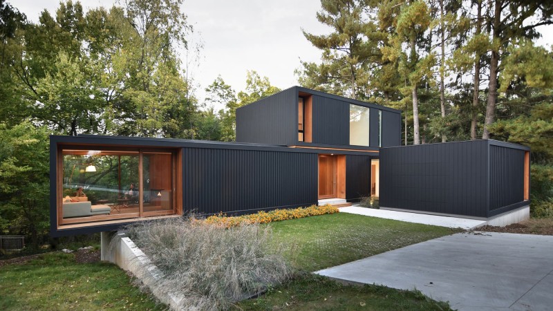 Spring Harbor之家，美国， Johnsen Schmaling Architects