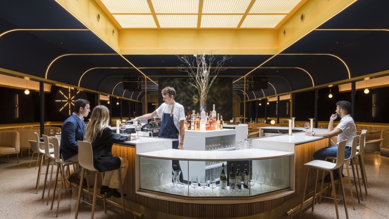 Stella's Cucina 餐厅，美国，MQ Architecture