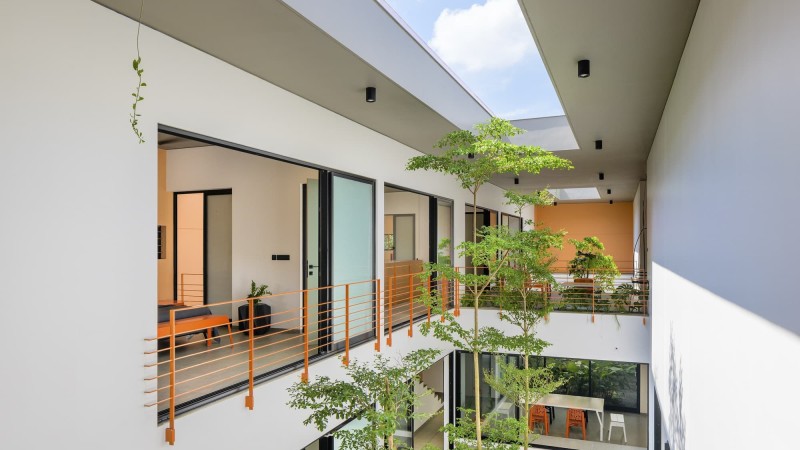 The Colour Burst 之家，印度， LIJO RENY architects