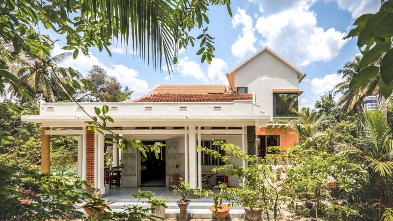 红砖之家，越南，Dat Thu Design and Construction