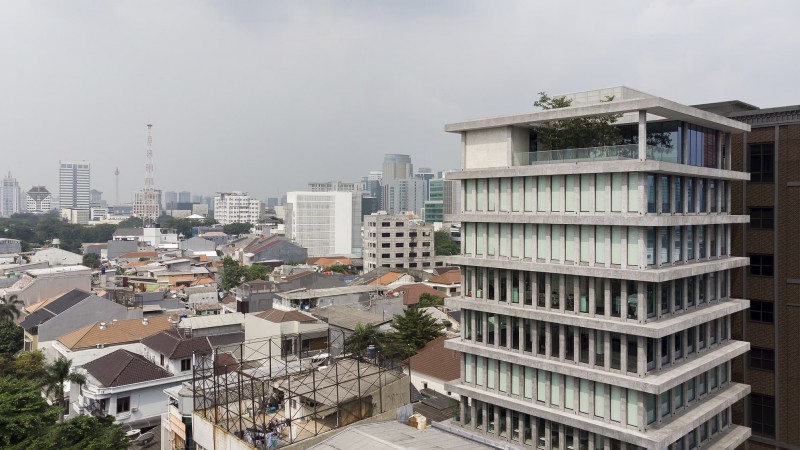 Tigermandiri 办公楼，印度尼西亚， Csutoras & Liando