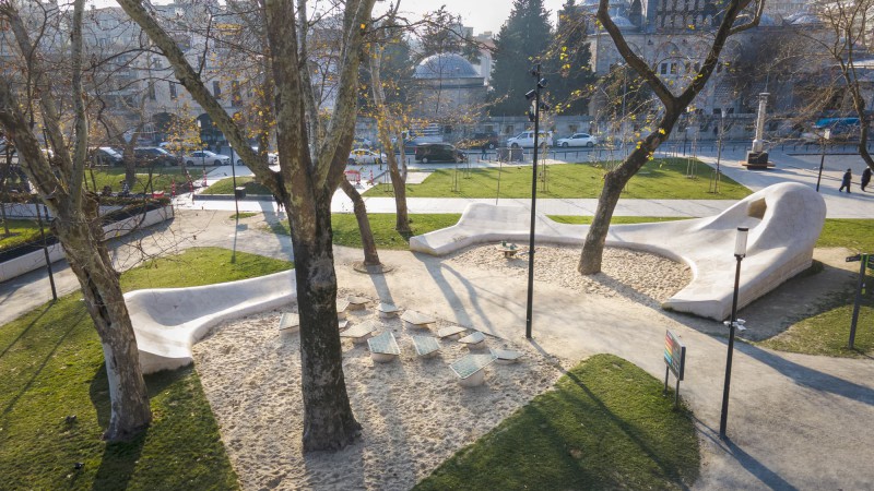 Tophane Park 游乐场，土耳其， Carve