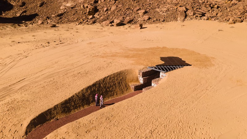 Under the Same Sun 装置 ，沙特阿拉伯， Stephanie Deumer