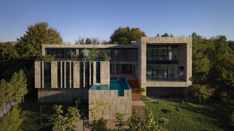 Hesar 别墅，伊朗， Afshin Khosravian and Associates