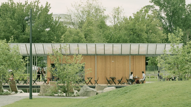 Vizafogo Pavilion and Ecopark ，匈牙利 ，Archikon Architects