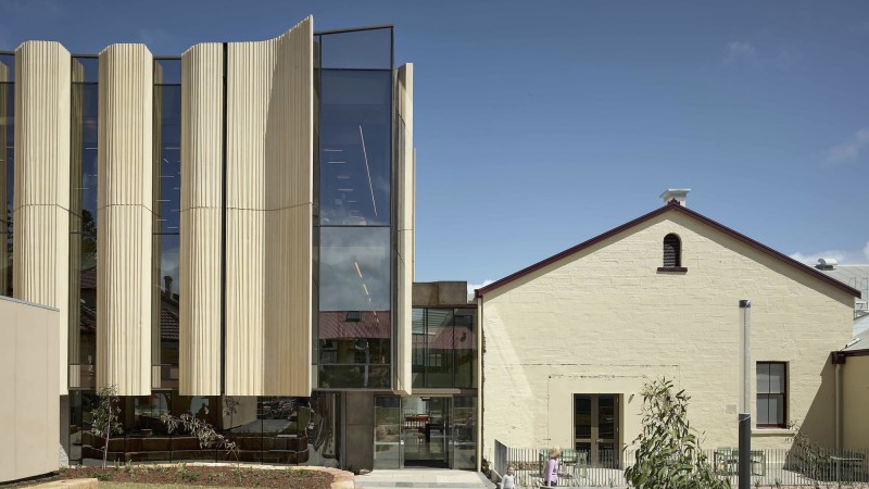 Warrnambool学习和图书馆中心 ，澳大利亚， Kosloff Architecture