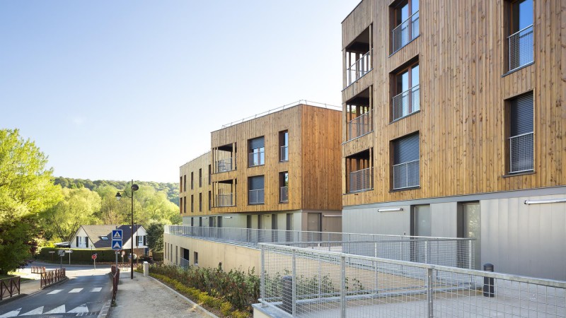 32 套社会住房，法国， Atelier Téqui Architects