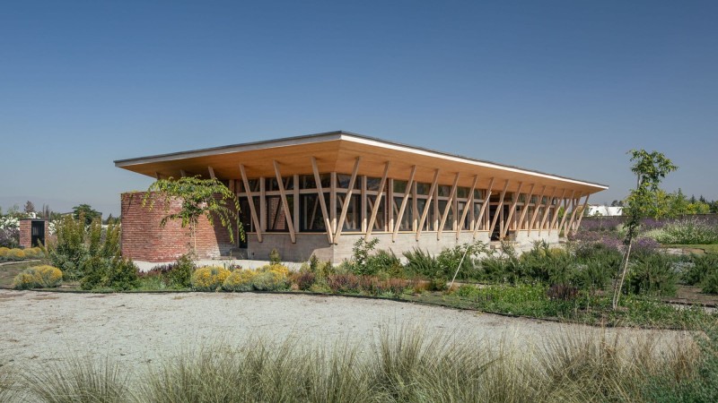 Curved Walls 之家，智利， Schwember García-Huidobro Arquitectos