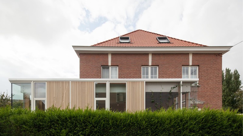 DOORN 之家，比利时， Luchtschip Architectuur