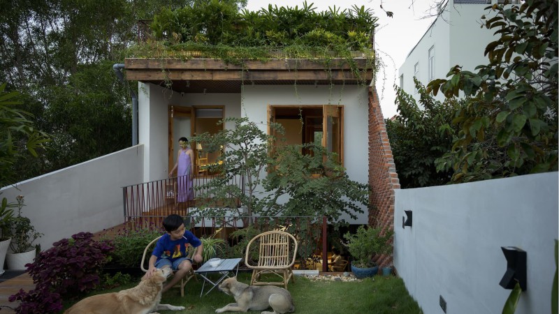 De Men 之家，越南， Country House. Architecture