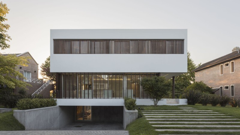 El Alfalfar 之家，阿根廷， Fallone Studio