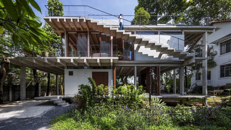 Floating之家，越南， Sanuki Daisuke architects