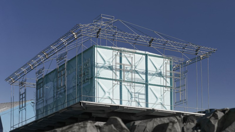 Home Memories 装置 ，南极洲， balbek bureau