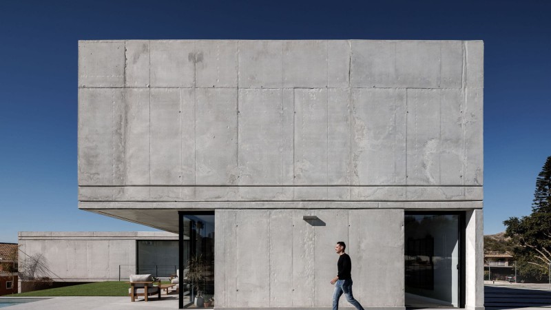 House Behind a Wall ，西班牙， La Mirateca