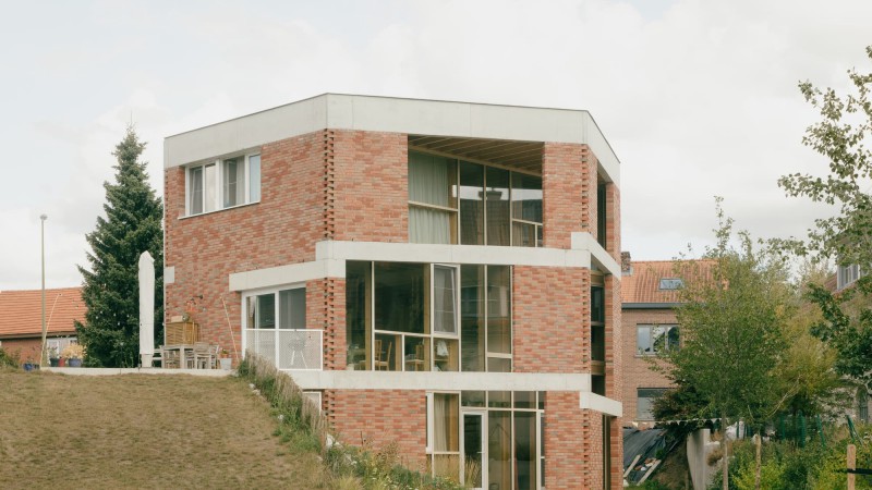 jtB 之家，比利时， BLAF Architecten