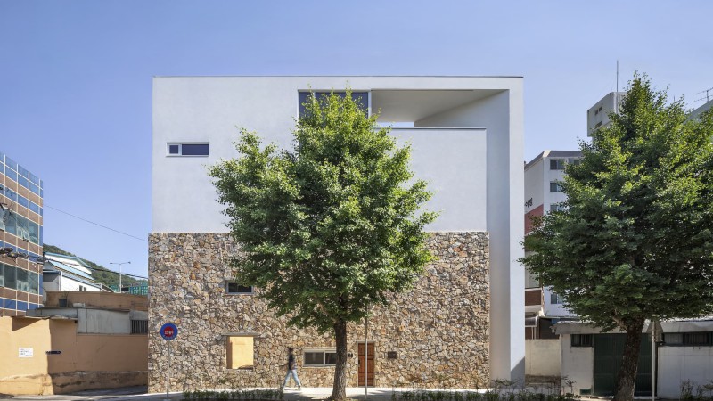 Jisan Stone 之家，韩国， PLAN Architects office