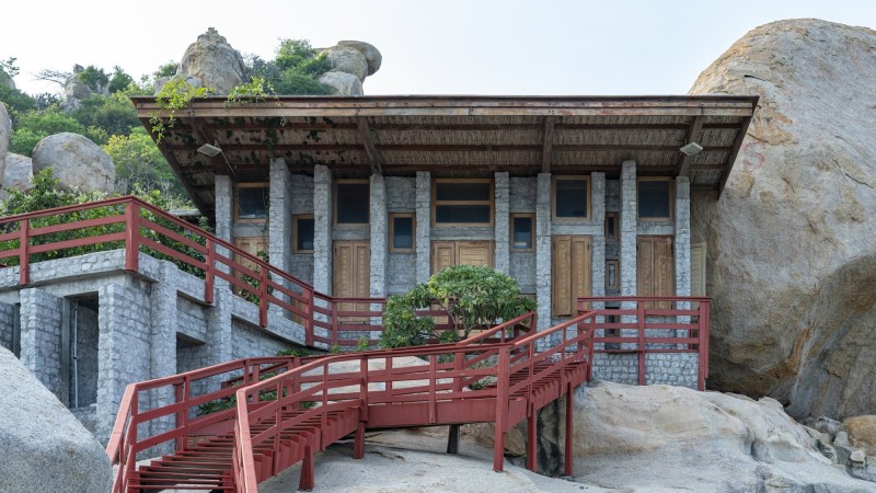 Núi Chúa 之家，越南， Nhavui XS Studio