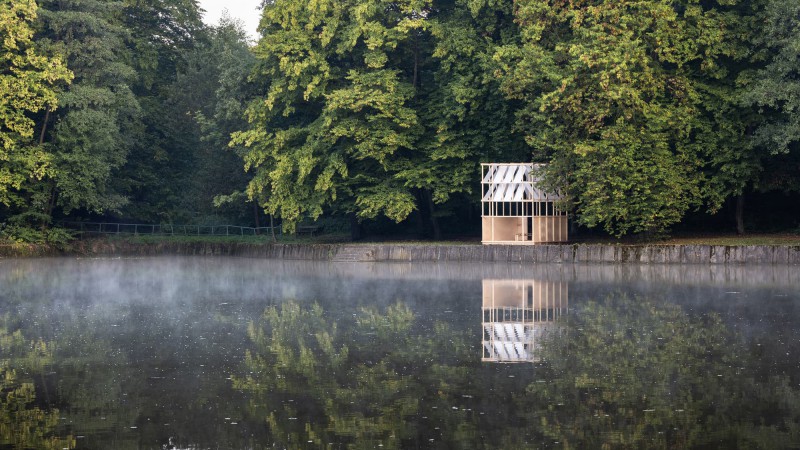 Tea House Pavilion ，捷克， Grau Architects
