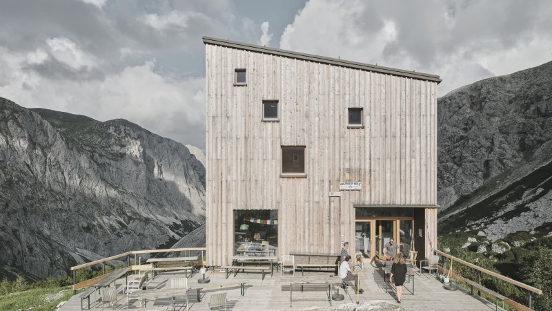 Voisthaler 小屋 ，奥地利，Dietger Wissounig Architekten