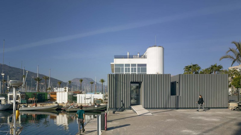Yatch Port Changing Rooms ，西班牙， Estudio Huma