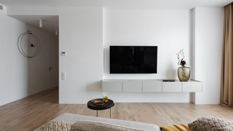 色彩斑斓的极简主义公寓，叶卡捷琳堡，Alexander Tischler