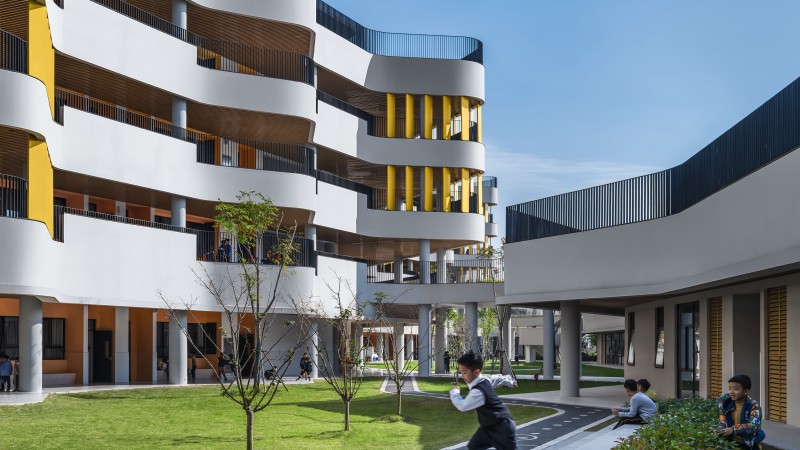 上海师范大学附属青浦实验学校，中国，BAU建筑城市设计事务所